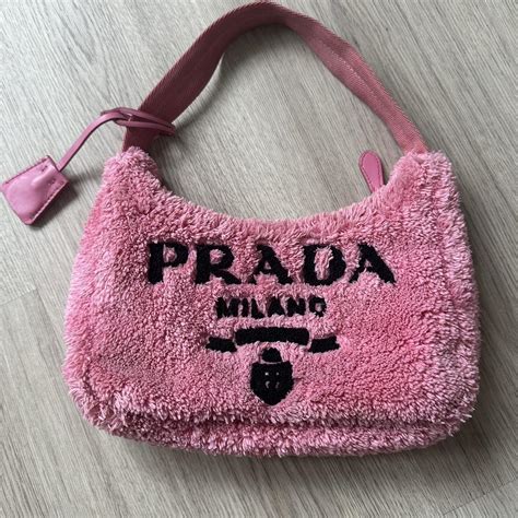 prada terry cloth bag